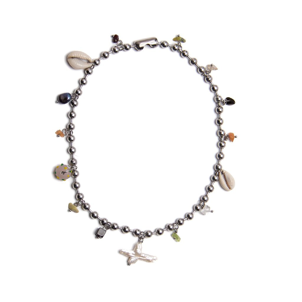 Beach Junk Steel Necklace