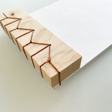 033 Maple Stab Bound Notebook