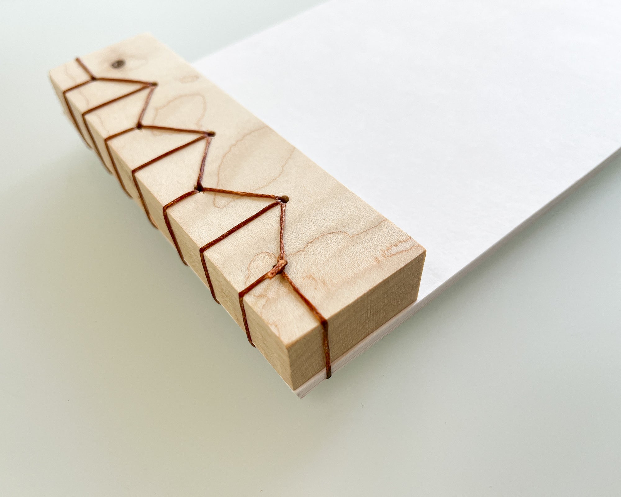 033 Maple Stab Bound Notebook