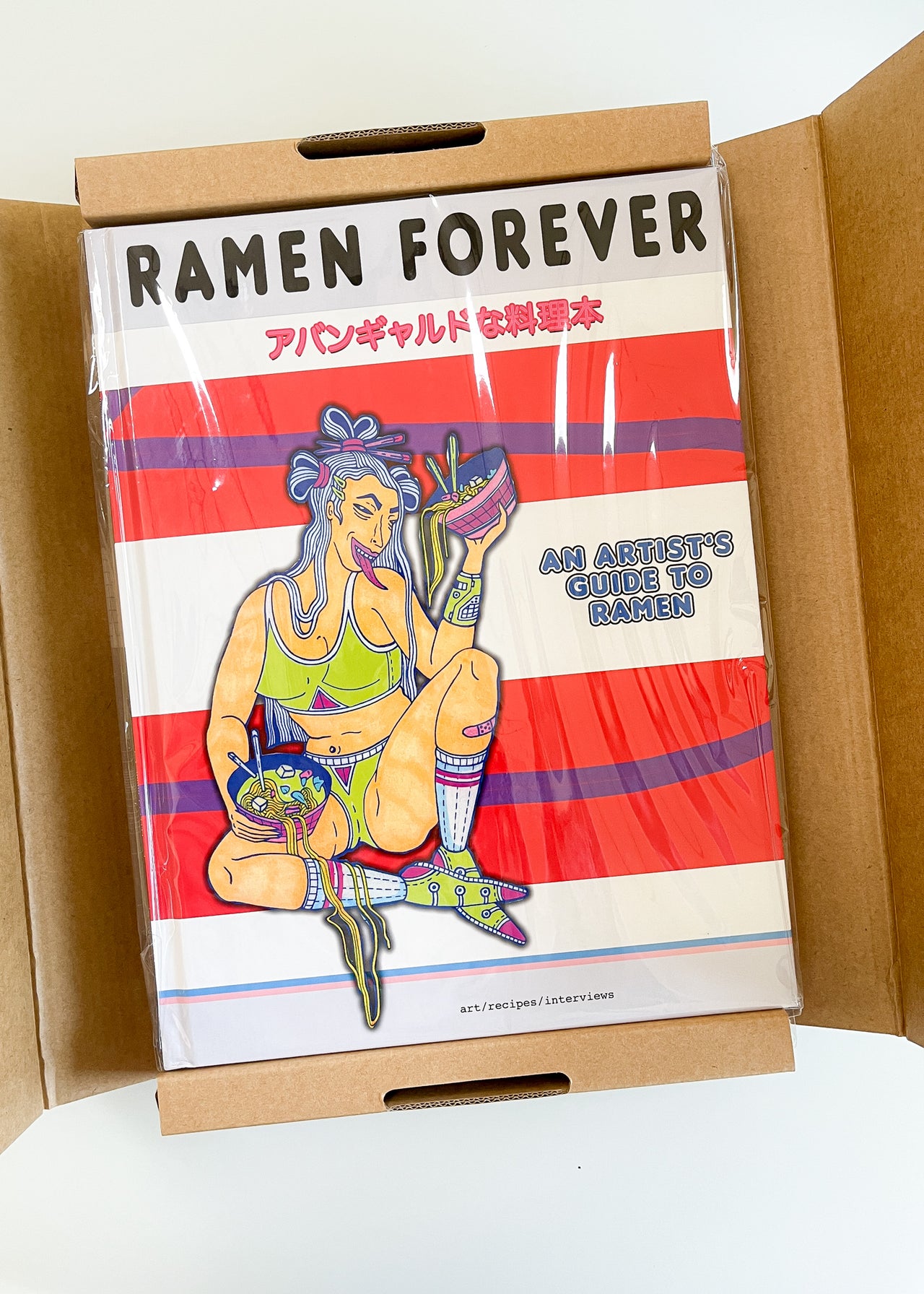 Ramen Forever Hardcover Book