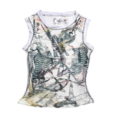 Waffle Knit Muscle Tank