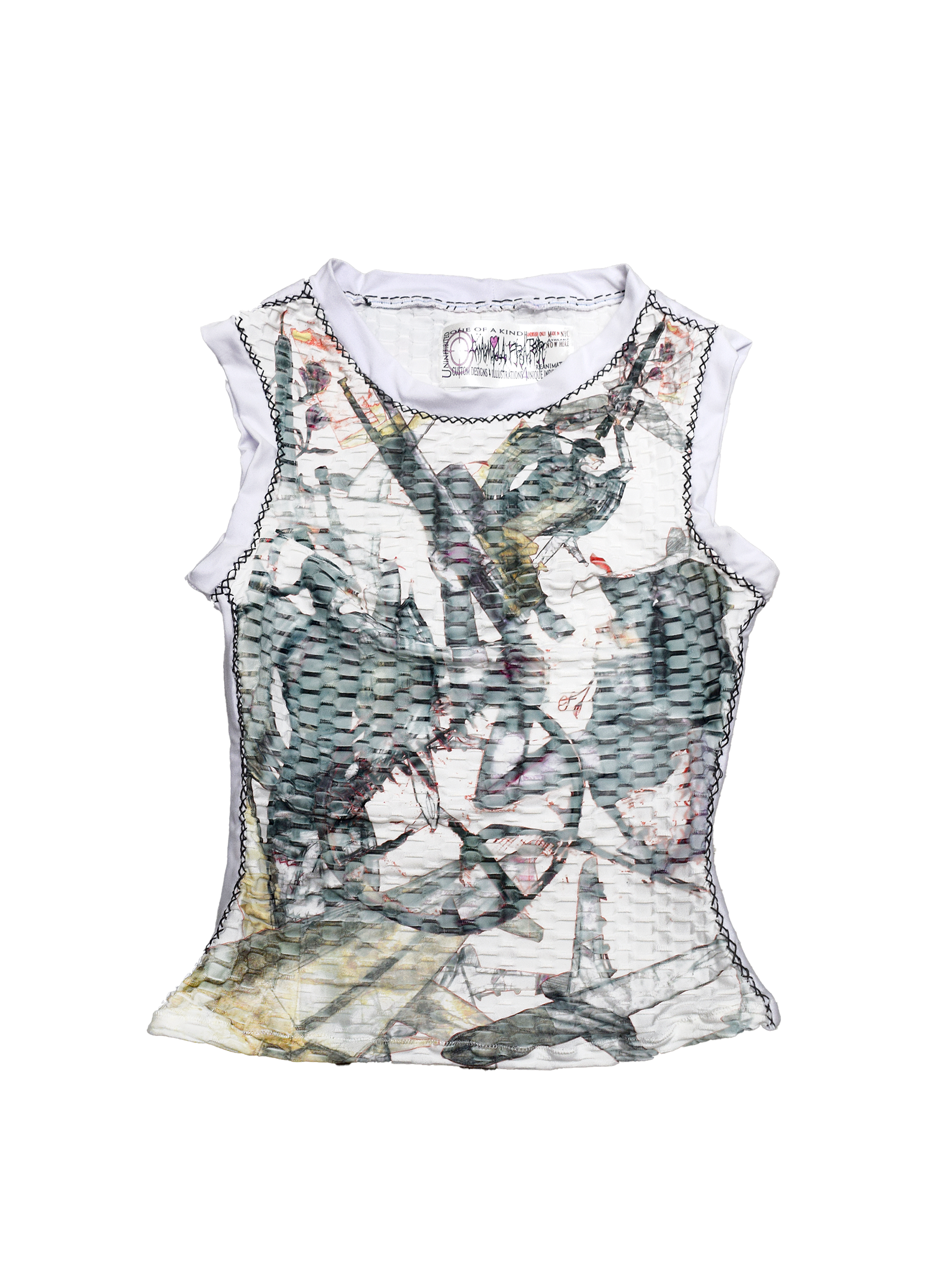 Waffle Knit Muscle Tank