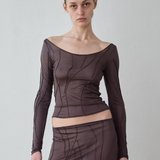 Round Blouse (Purple)