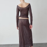 Round Blouse (Purple)