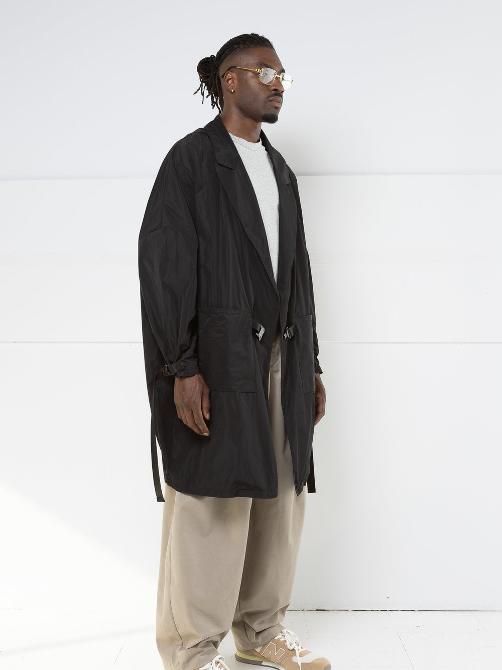 Neo Trench Coat (Black)