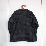 Secret Tool Print Chore Coat (Black/Grey)