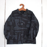 Secret Tool Print Chore Coat (Black/Grey)