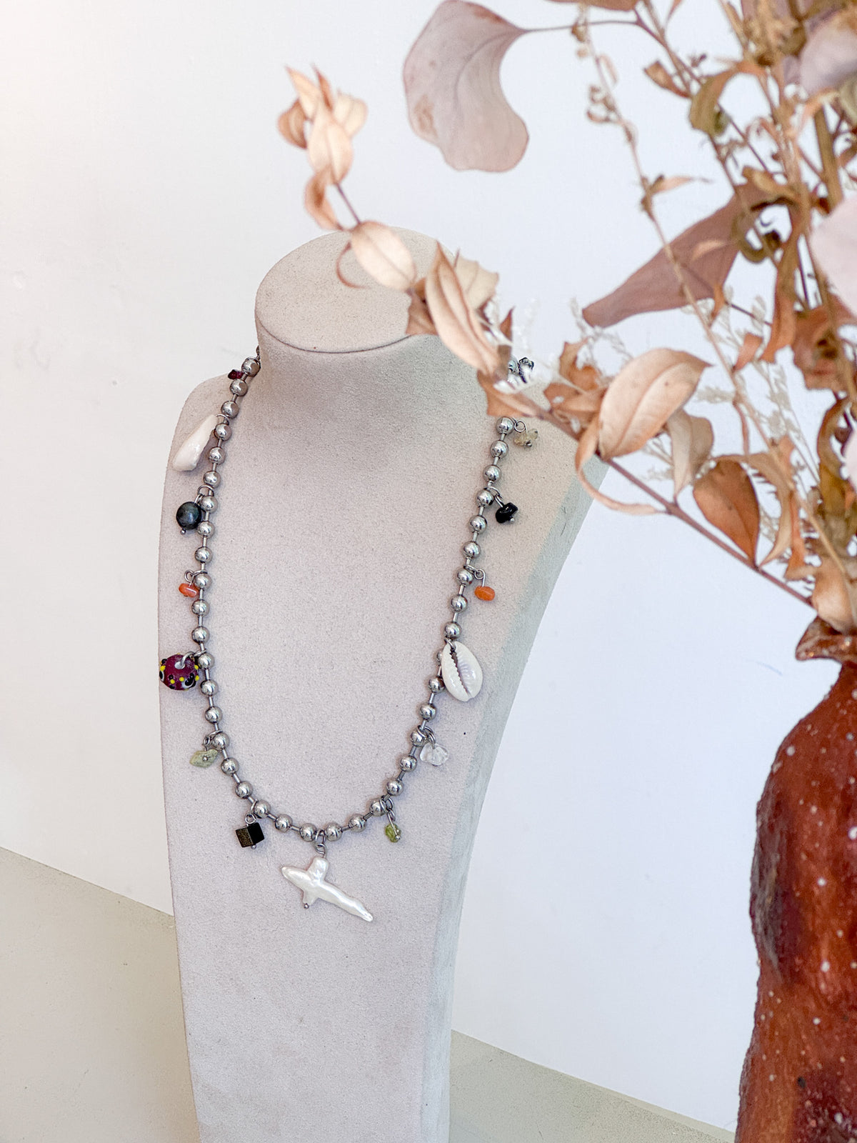 Beach Junk Steel Necklace