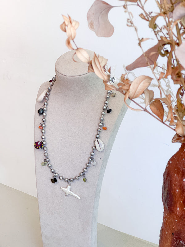 Beach Junk Steel Necklace