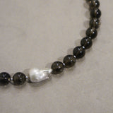 Oyster Thief Necklace (Smokey Quartz)