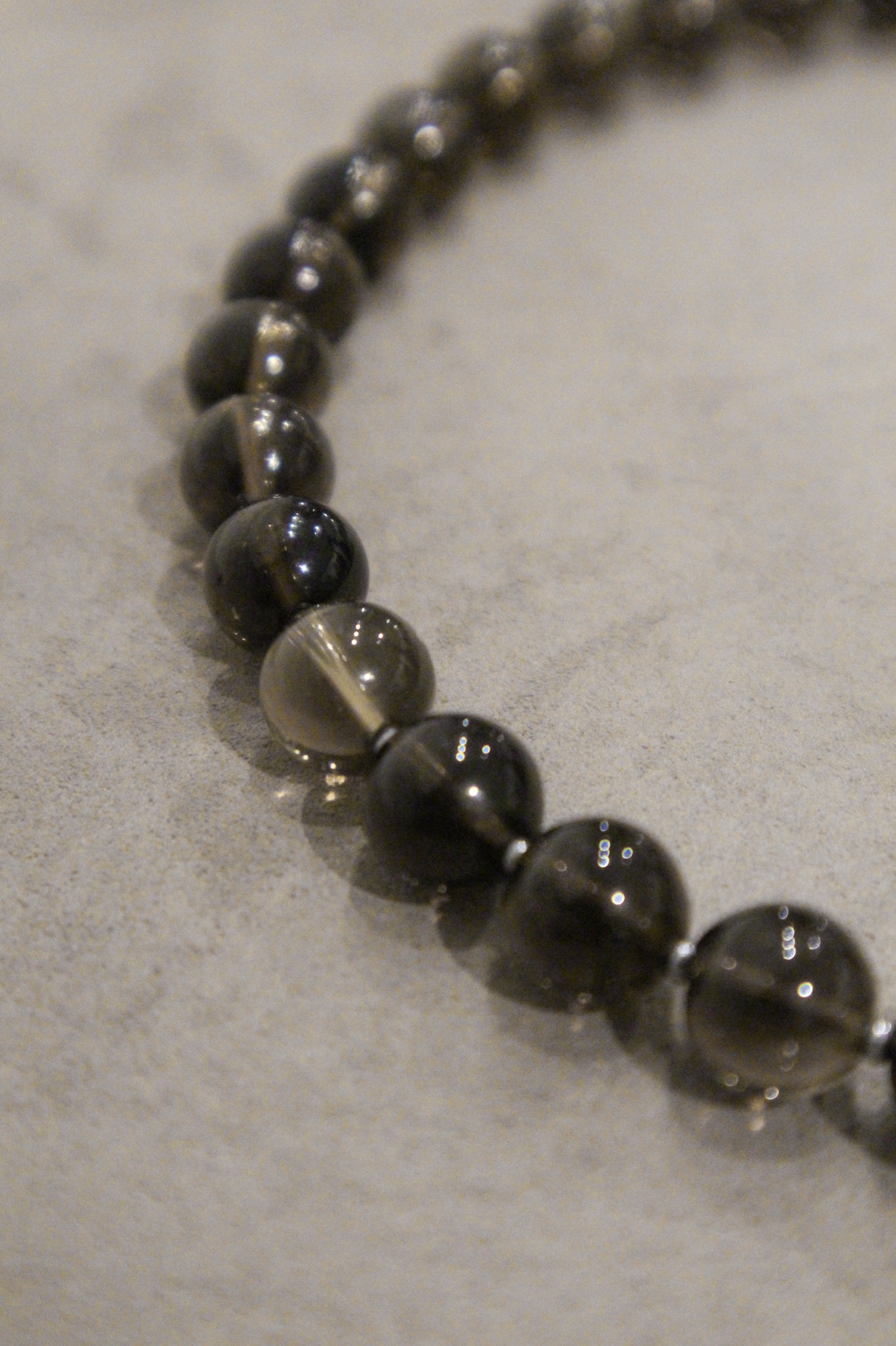 Oyster Thief Necklace (Smokey Quartz)