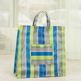Medium Travel Bag (Green/Blue)