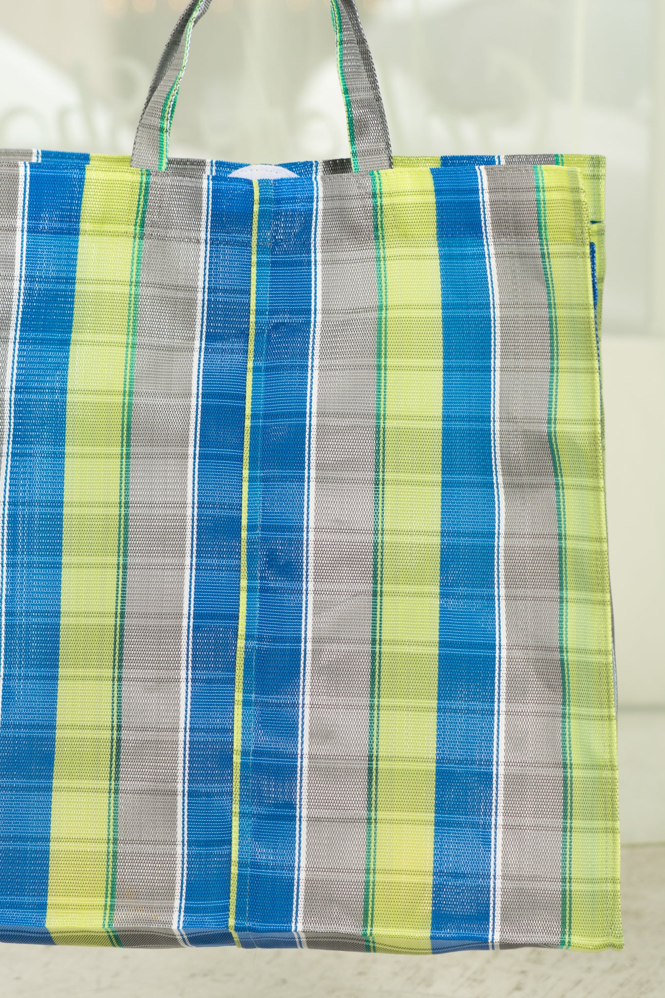 Medium Travel Bag (Green/Blue)