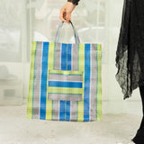 Medium Travel Bag (Green/Blue)