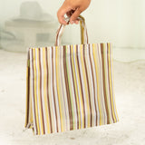 Small Travel Bag (Green Stripe)