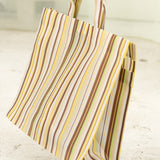 Small Travel Bag (Green Stripe)