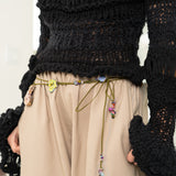 Widow Knit Top (Black)