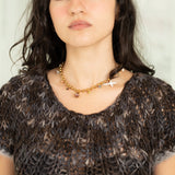 Beach Junk Gold Necklace