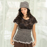 Ash Knit Top (Brown/Grey)