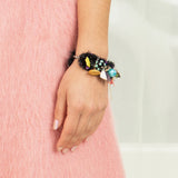 Grigri Bracelet in Noir Obsidienne