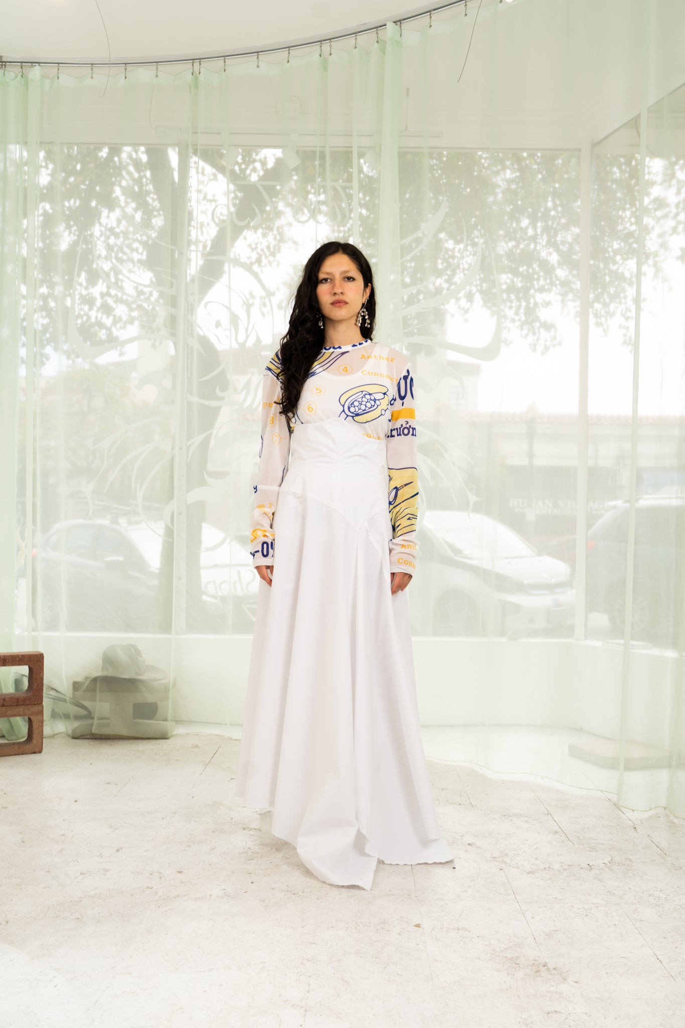 Alice Corseted Skirt (Poplin)