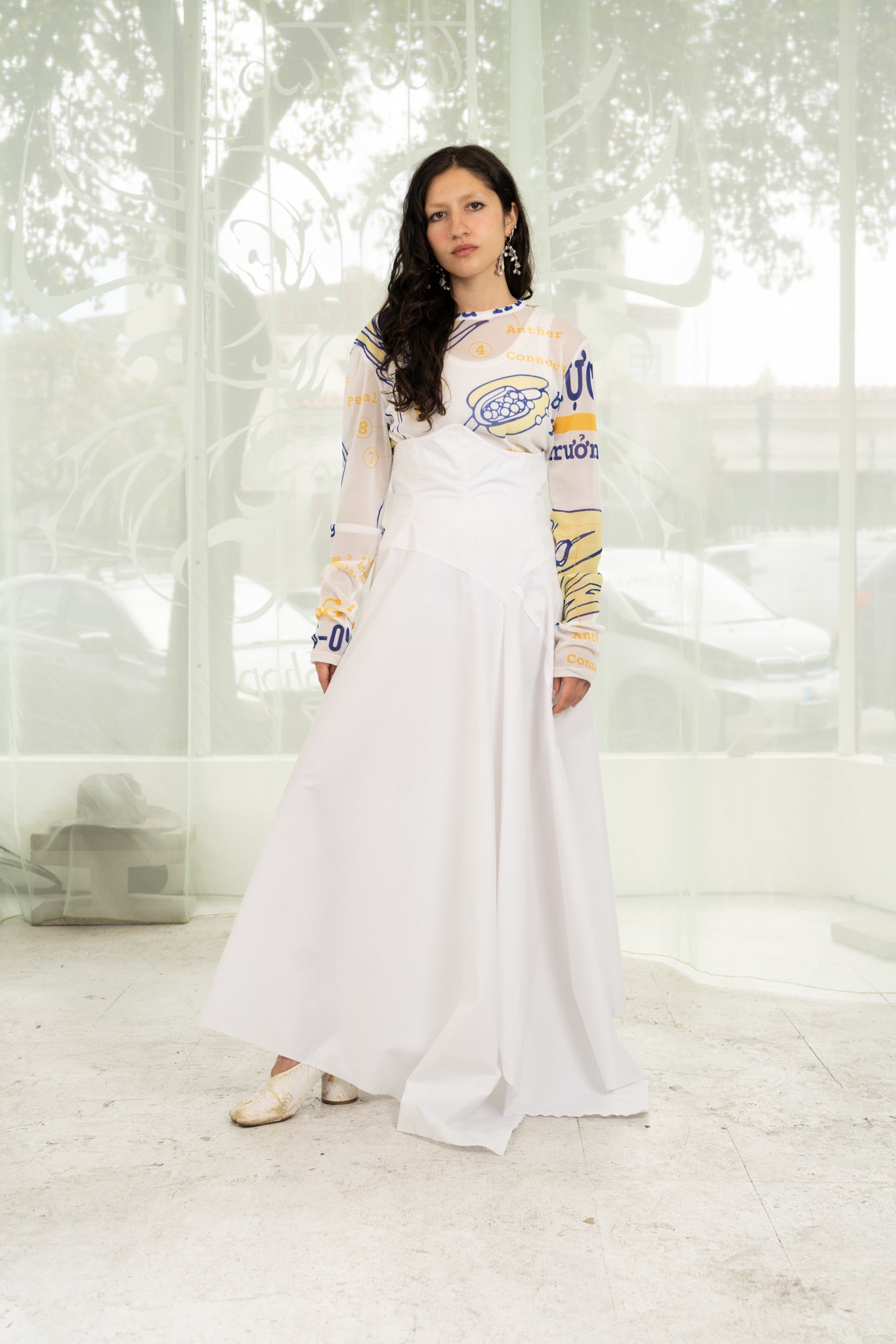 Alice Corseted Skirt (Poplin)