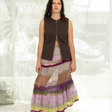 Garden Knit Midi Skirt (Multi)