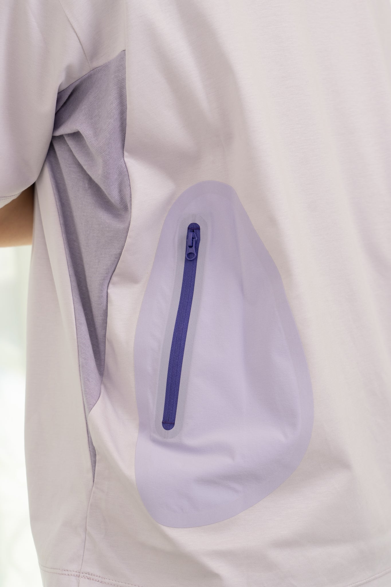 Patch Pocket T-Shirt (Purple)