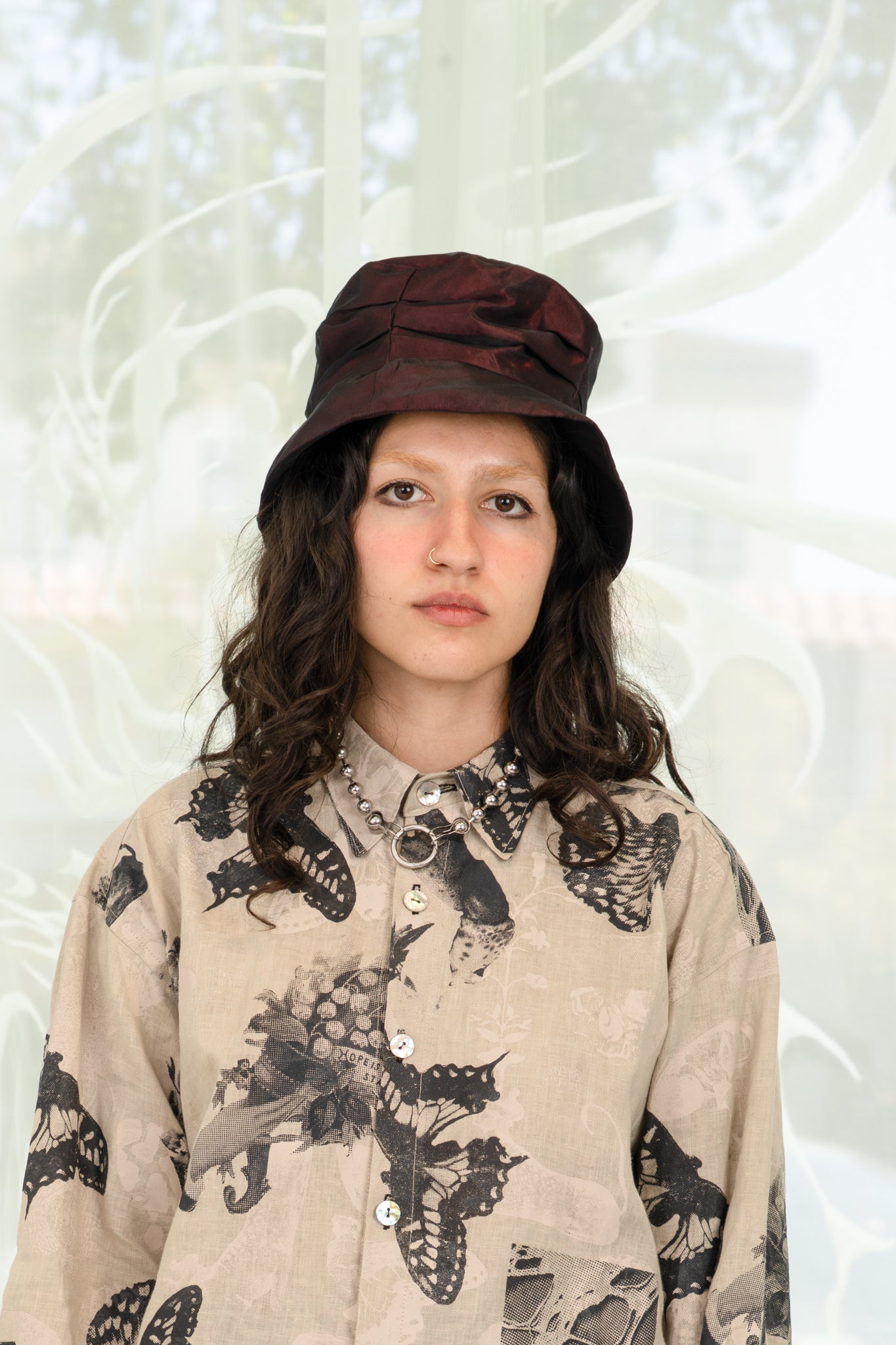 Hattie Hat (Red Shimmer)