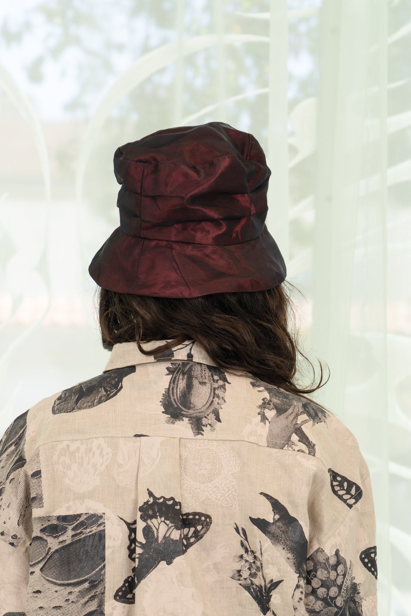 Hattie Hat (Red Shimmer)