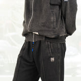 Dawn Track Jacket (Washed Black)