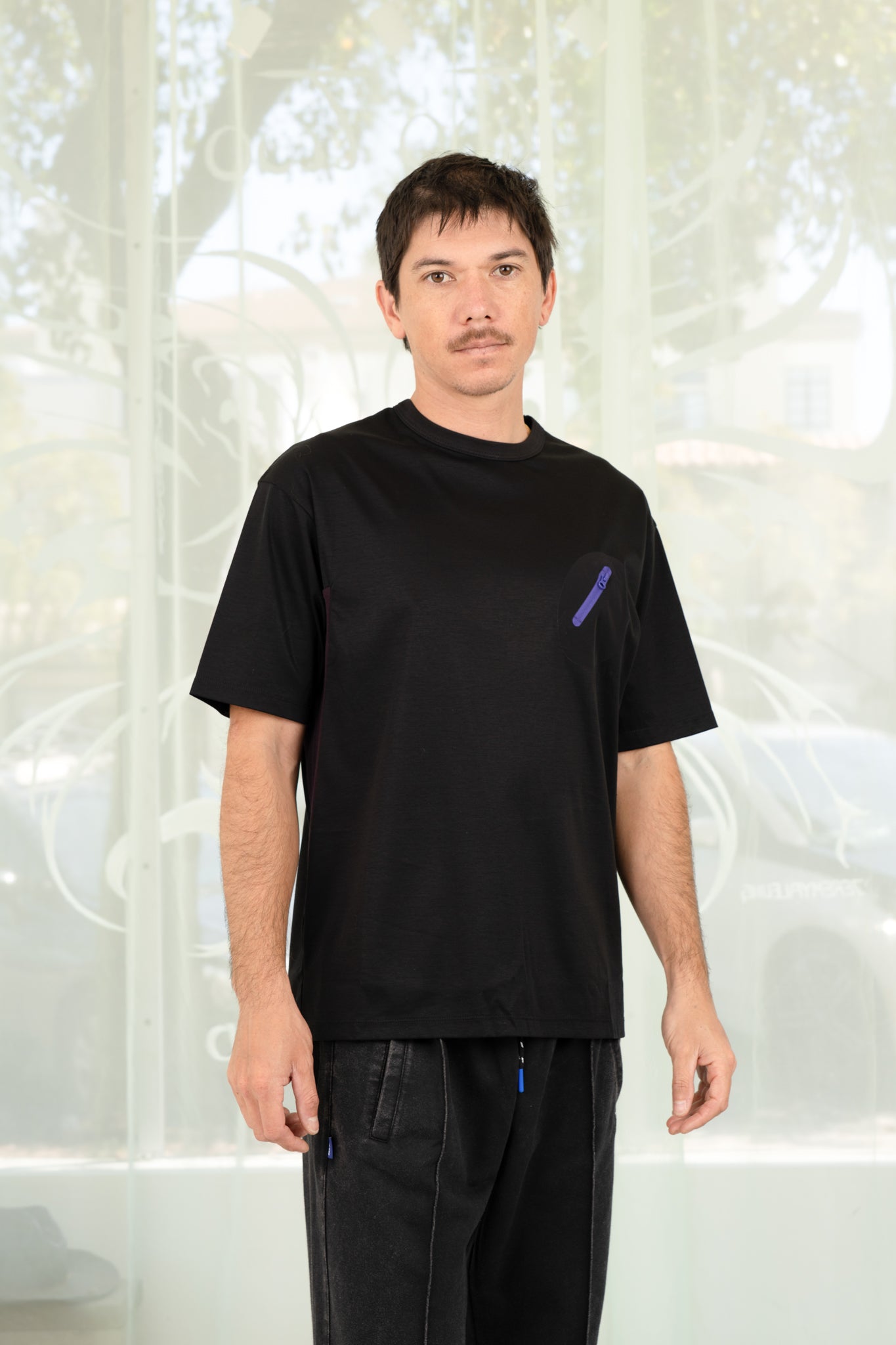Patch Pocket T-Shirt (Black)