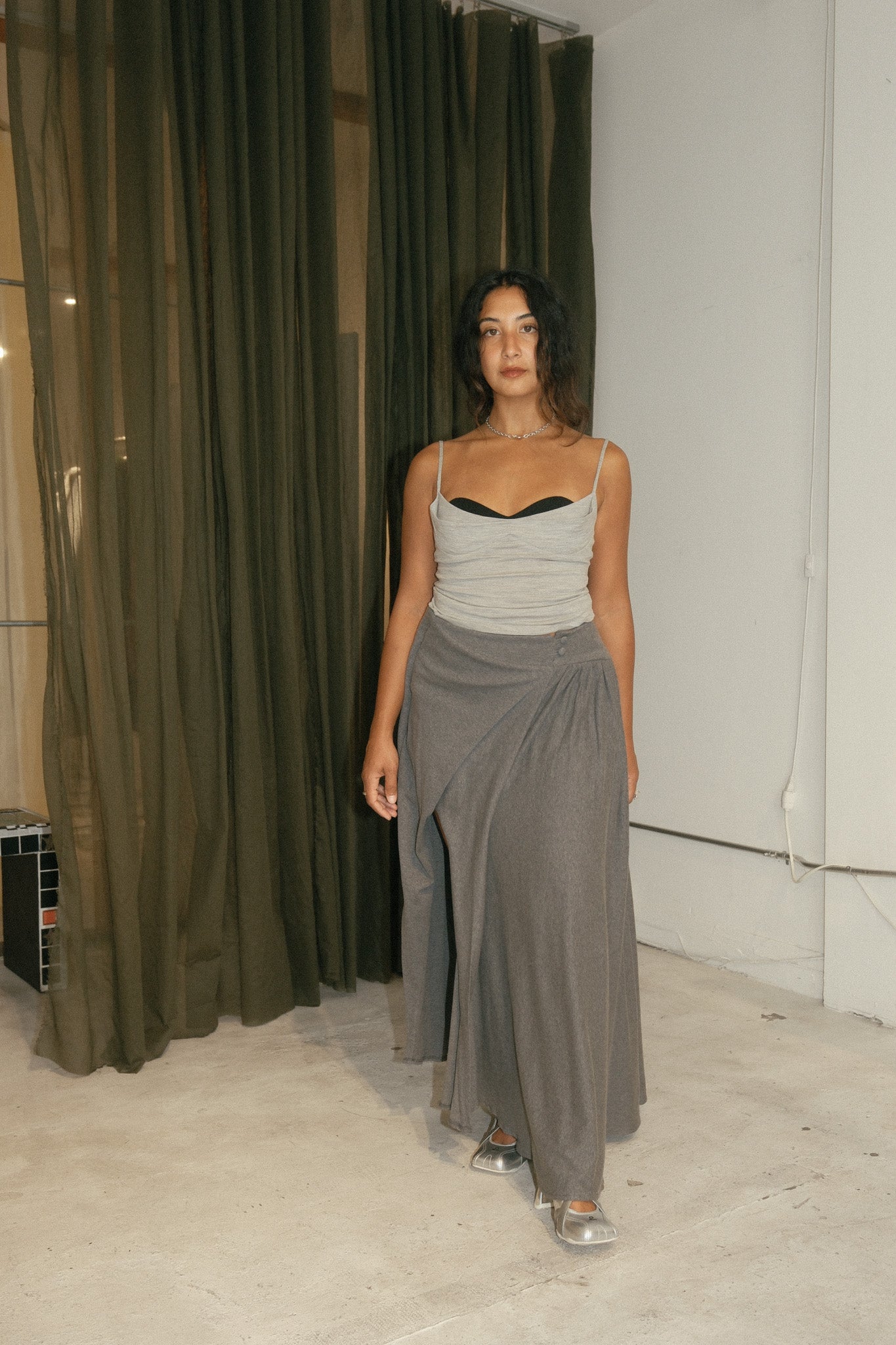 Adoya Skirt (Grey)