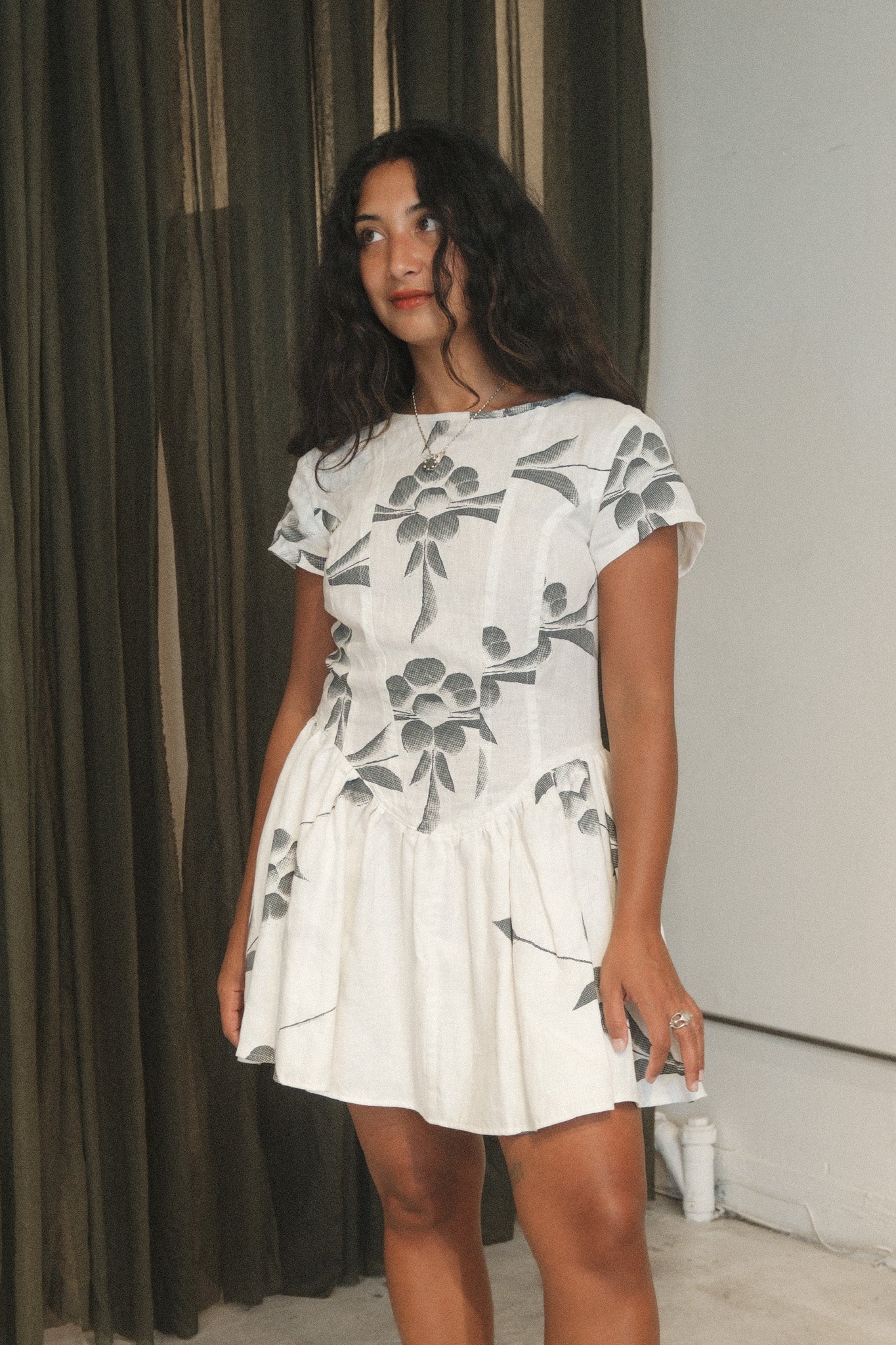 Livia Short Dress (Light Mirror)