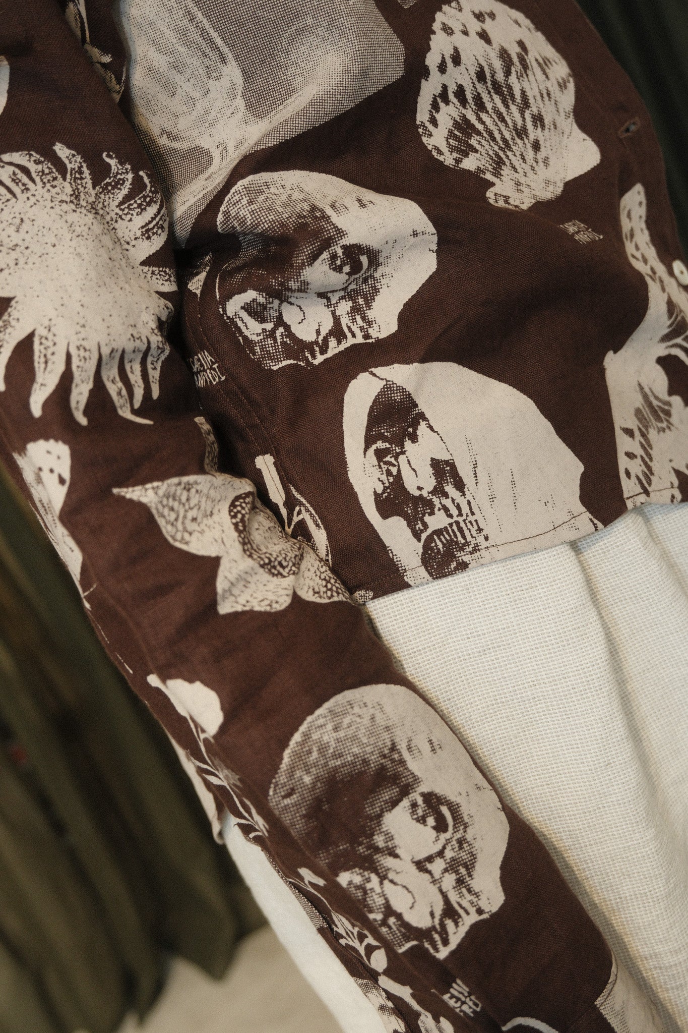 Fern Button Down (Brown Nature)