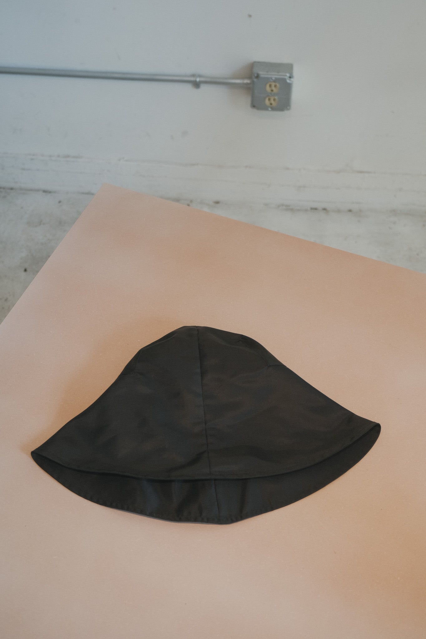 Iona Hat (Black Flight Satin)