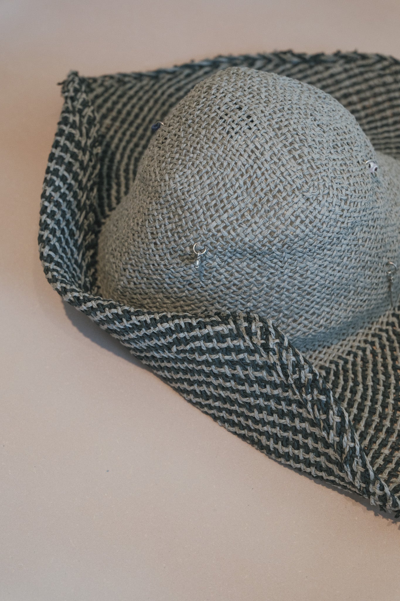 Charm Hat (Charcoal Weave)