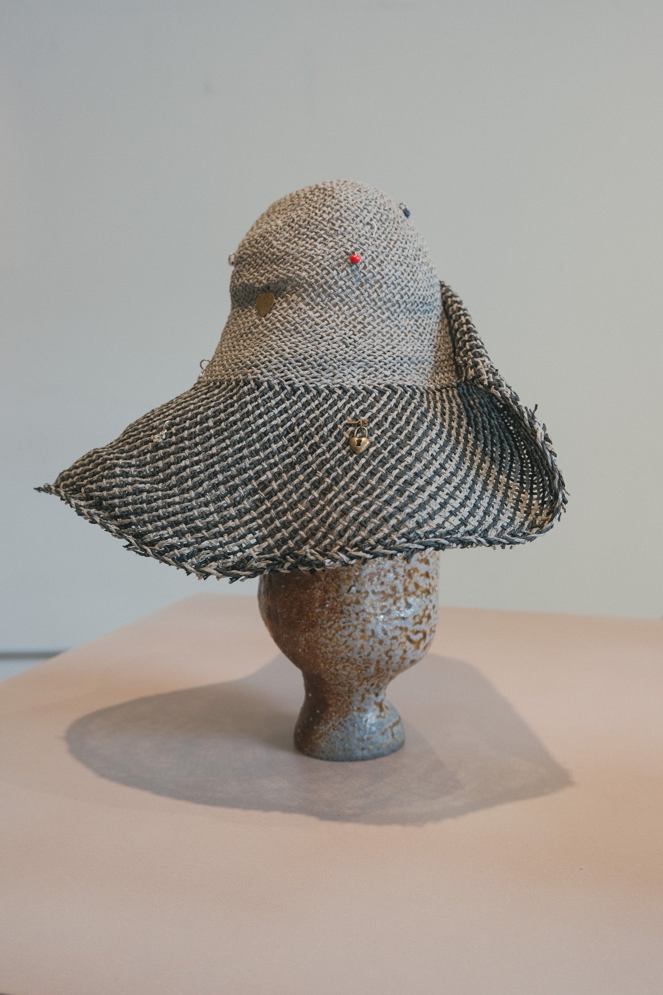 Charm Hat (Charcoal Weave)