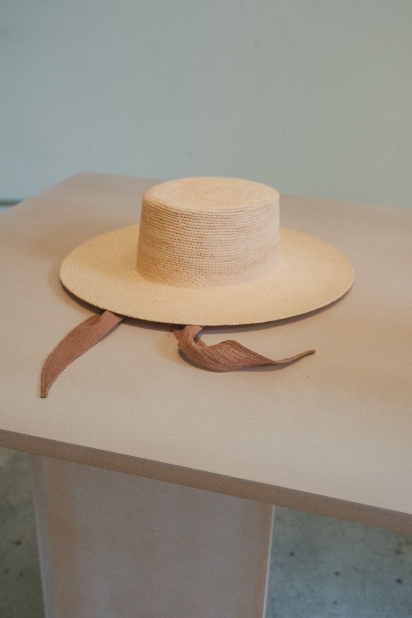 Cielo Hat w Neckshade (Light Brown)
