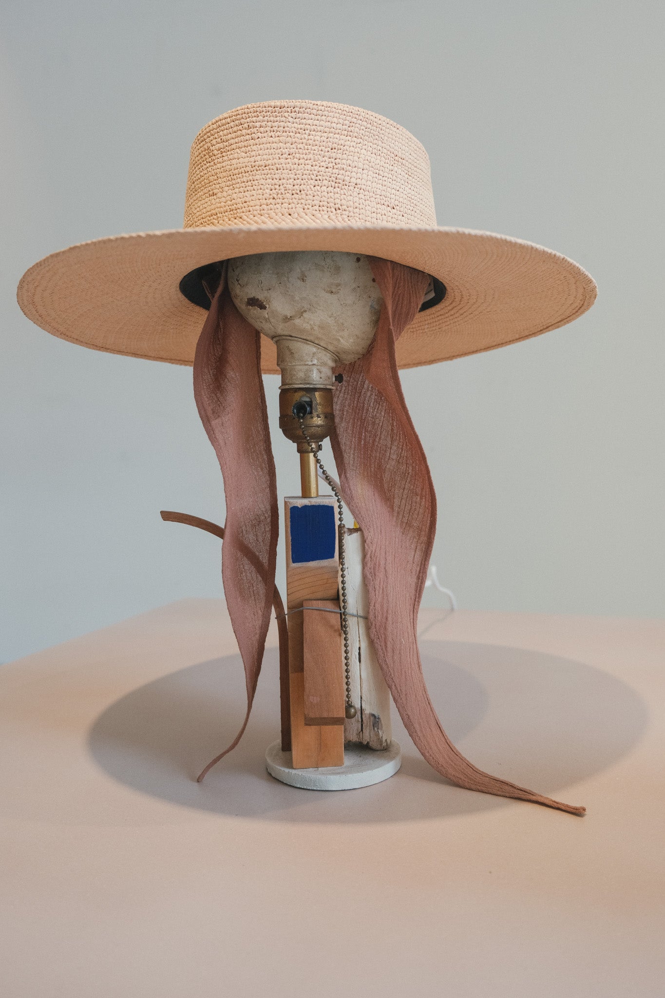 Cielo Hat w Neckshade (Light Brown)