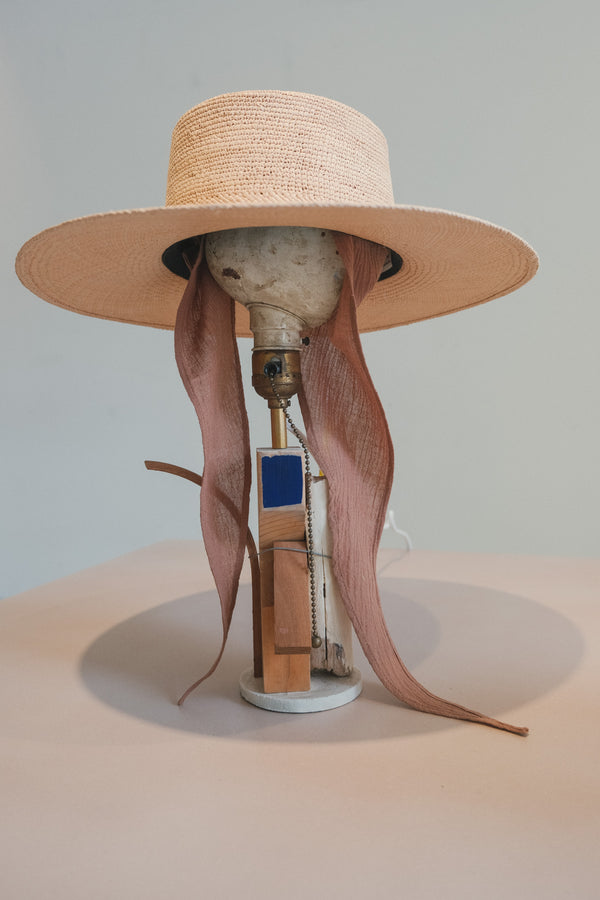 Cielo Hat w Neckshade (Light Brown)