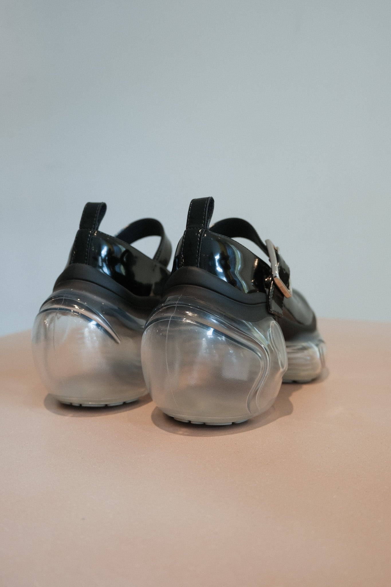 Loopie Lady Mary Jane (Black/Clear)