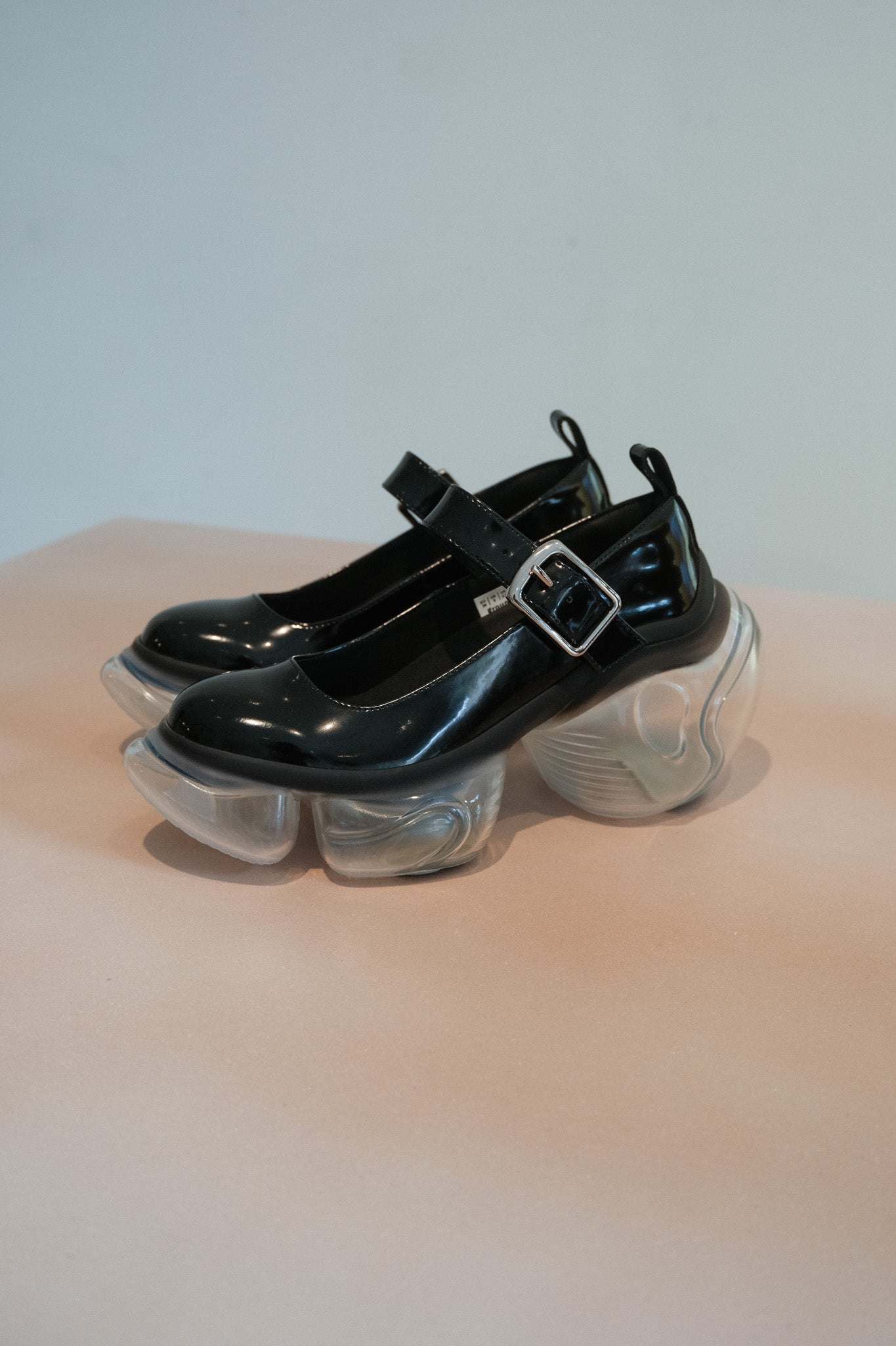 Loopie Lady Mary Jane (Black/Clear)
