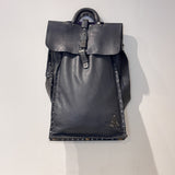 Le Joseph Foldable Leather Bag (Grey)