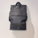 Le Joseph Foldable Leather Bag (Grey)