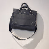 Le Joseph Foldable Leather Bag (Grey)