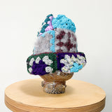 10 Crochet Granny Beanie (Green)