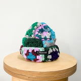 10 Crochet Granny Beanie (Green)