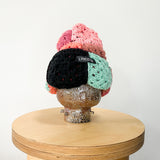 04 Crochet Granny Beanie (Pink)