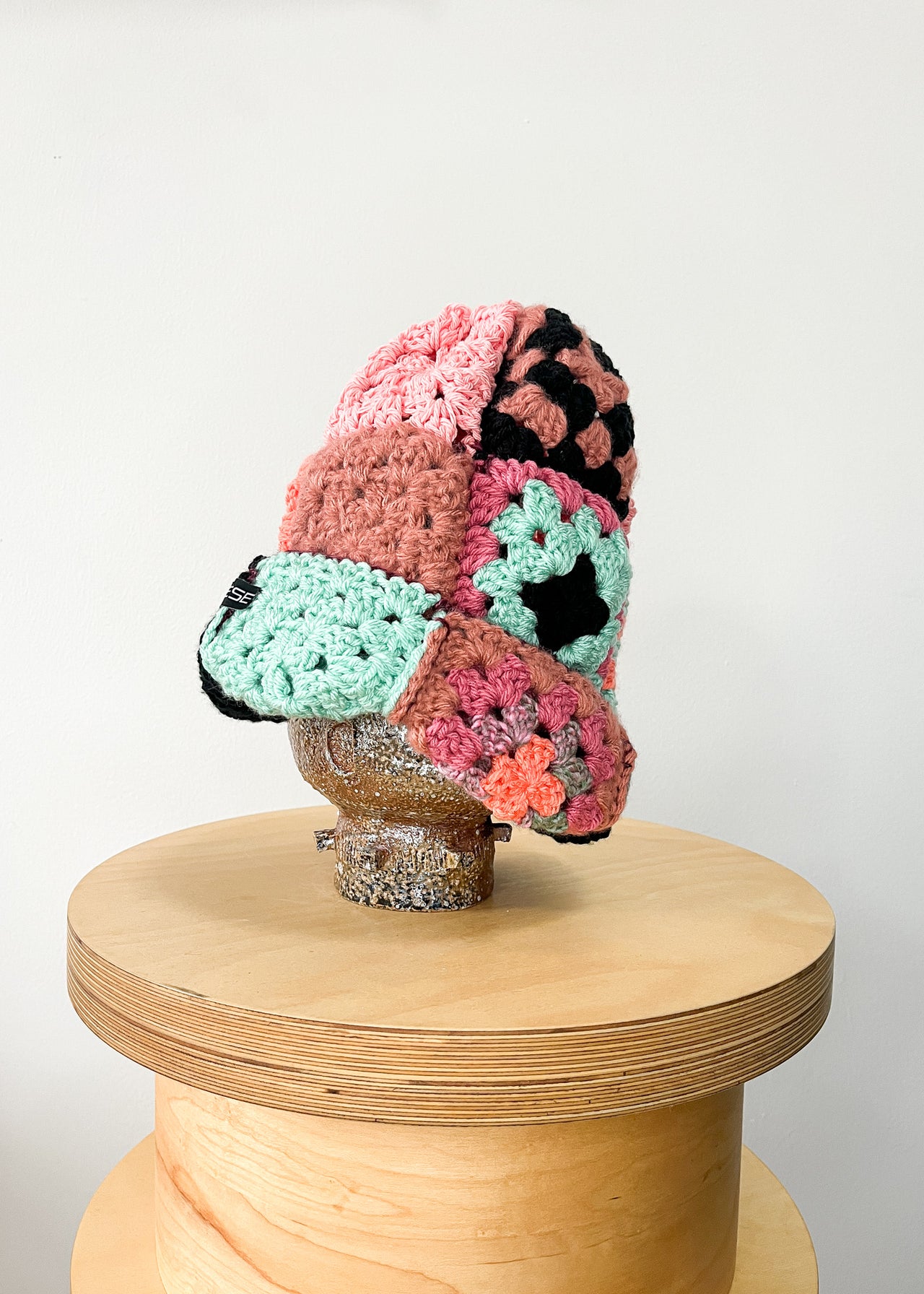 Crochet Beanie 04 (Pink)